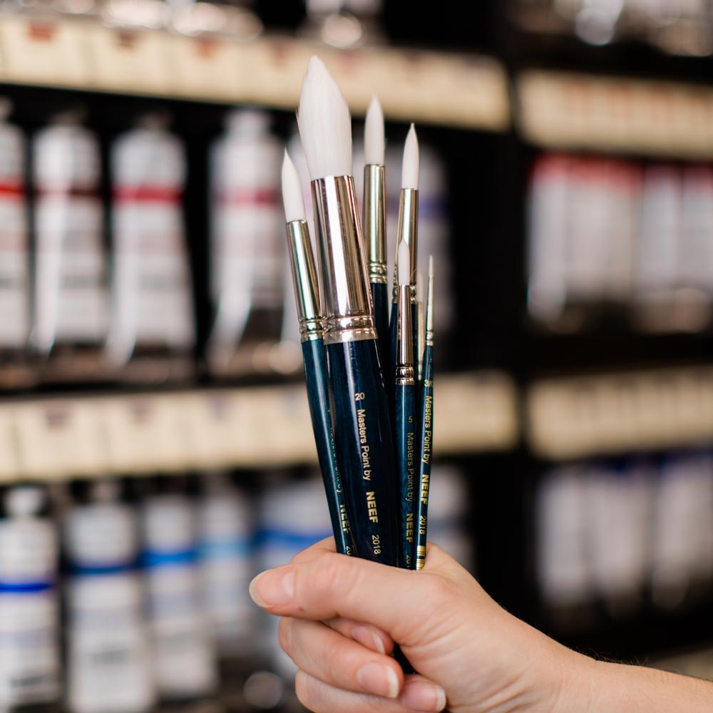 Quality Mini Paint Brushes - North Brisbane Art Shop and Custom Picture  Framing Service